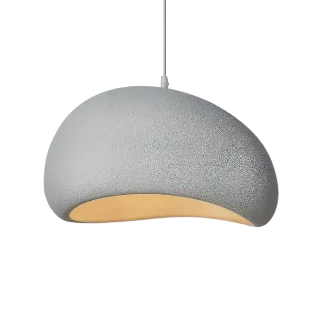 Modern Boho Wabi Sabi Resin Chandelier