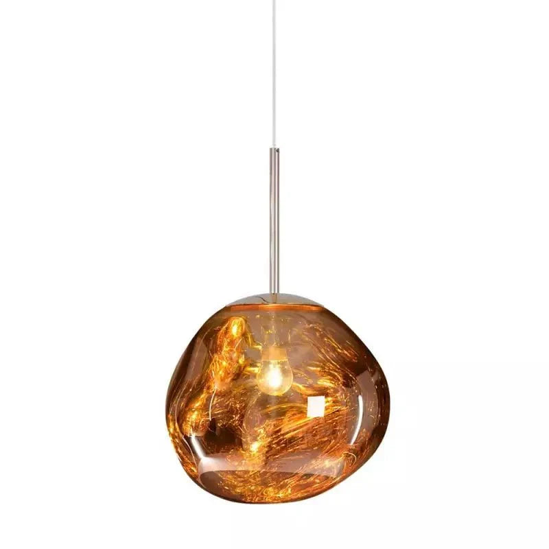 Modern Lava-Textured Pendant Light