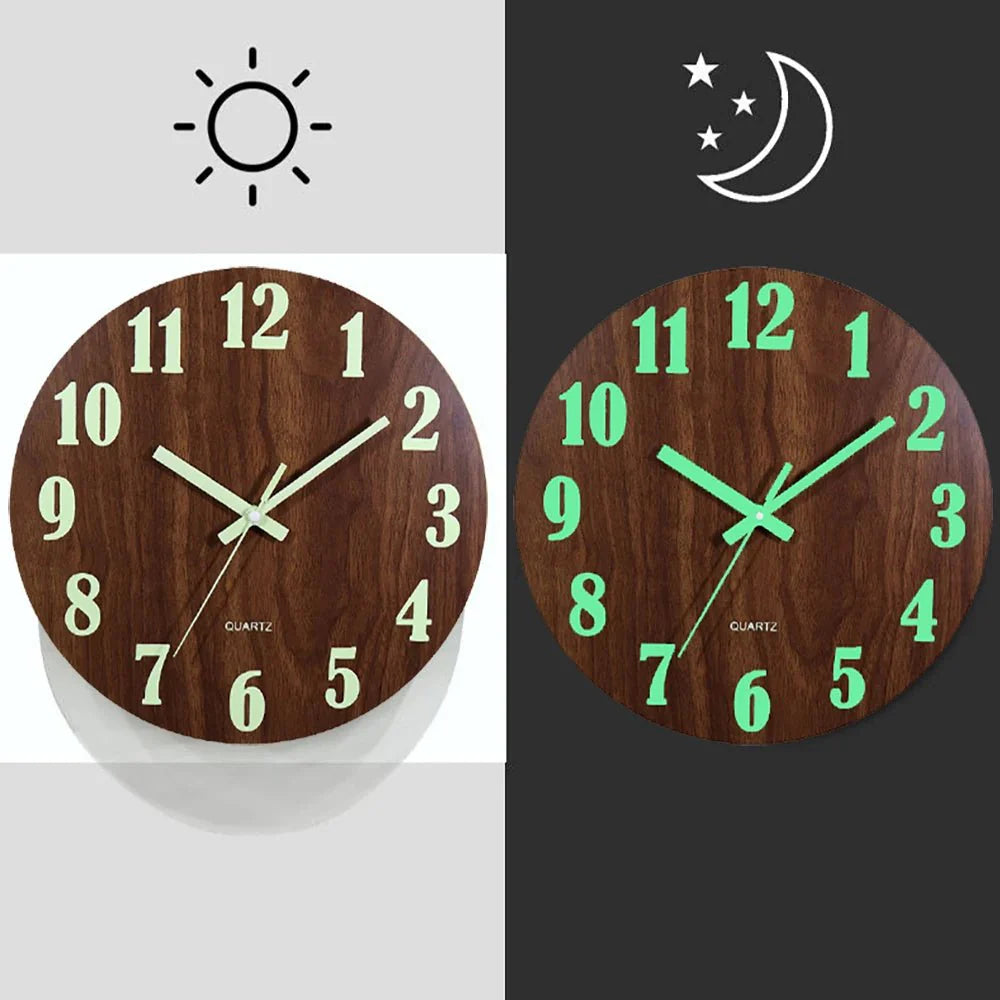 Modern Luminous Design Wall Clock