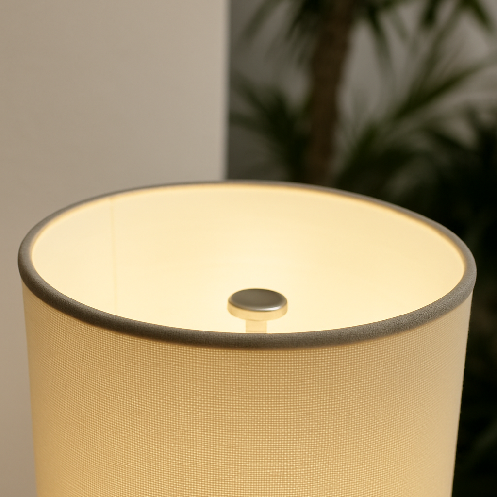 Natural Wood Floor Lamp | Boho Standing Light