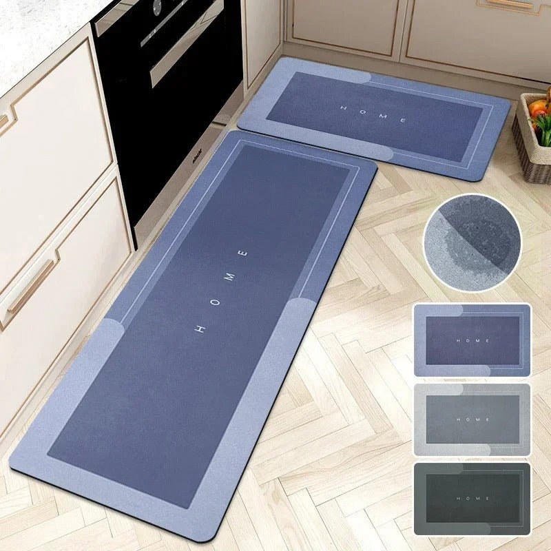 Non-Slip Kitchen Floor Mat – Super Absorbent and Quick-Dry