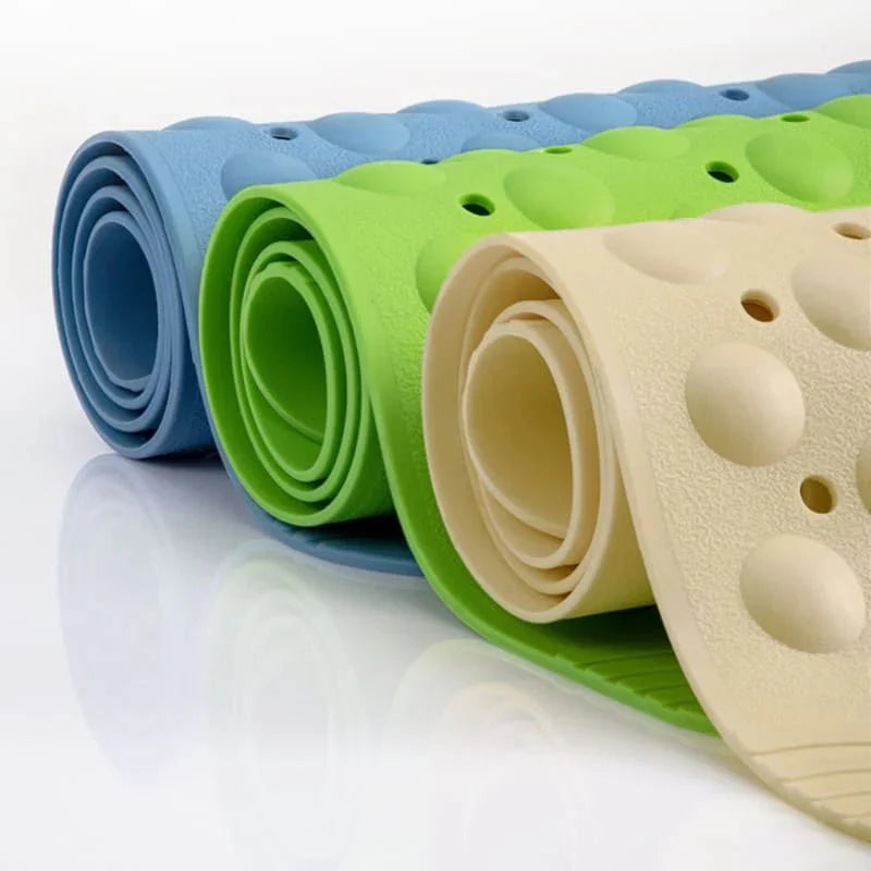Non-Slip Large Bath Mat with Safety Massage Suction Cups