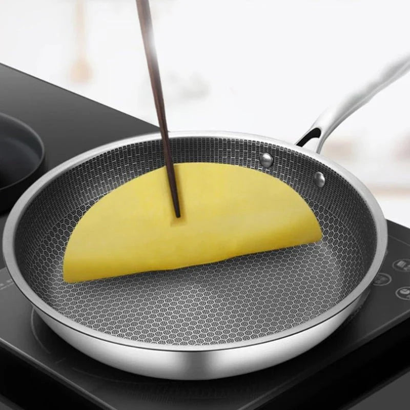 Non-Stick Stainless Steel Frying Pan by Lattea