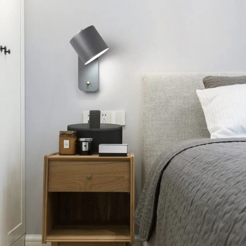 Nordic LED Wall Sconce with Switch