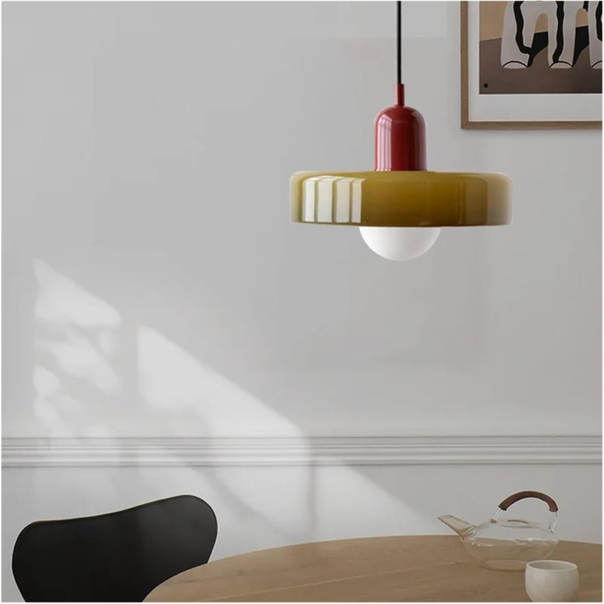 Nordic Retro Glass Pendant Light