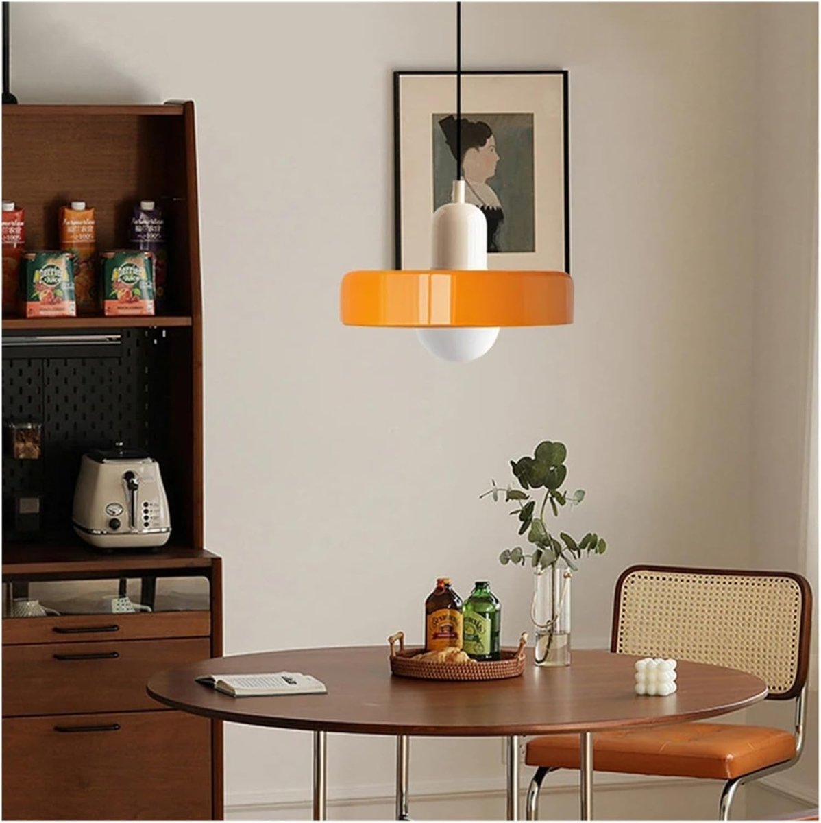 Nordic Retro Glass Pendant Light