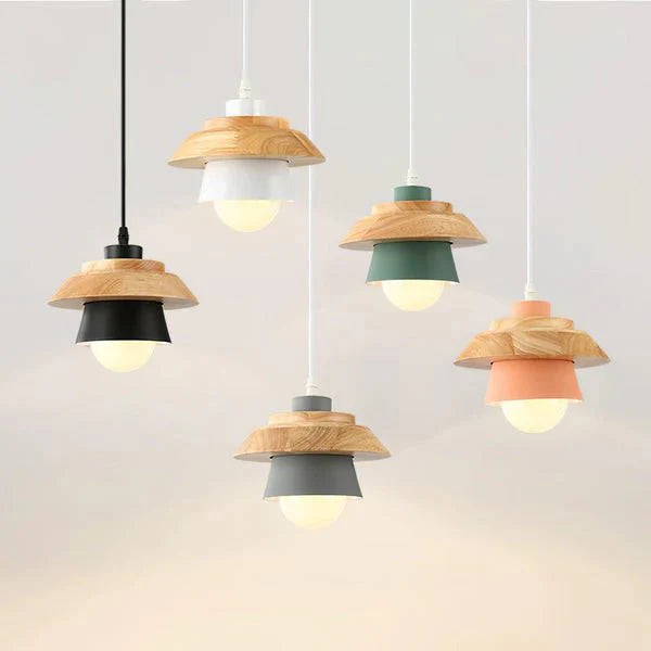 Nordic Wood Pendant Lamp