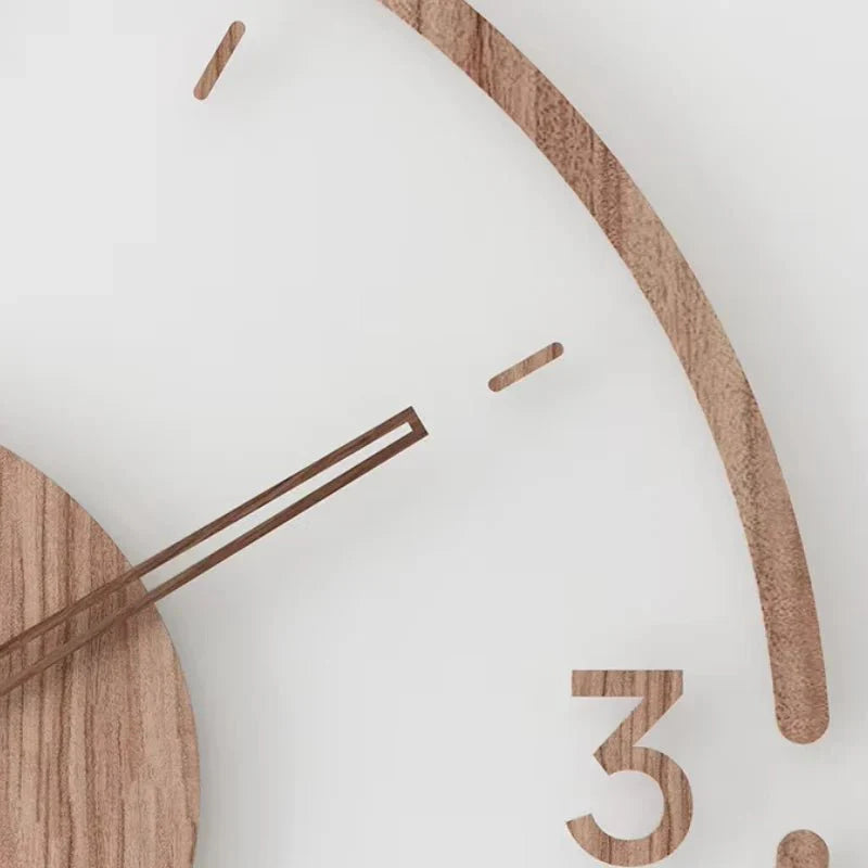 NordWood - Scandinavian Wooden Wall Clock