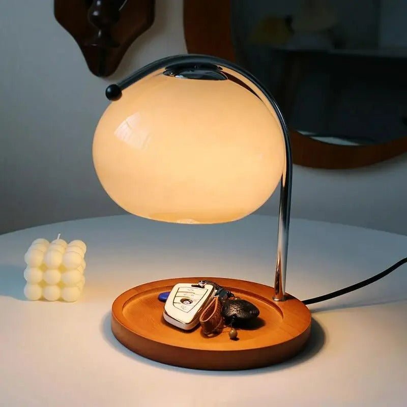 Retro Aromatherapy Candle Warmer and Table Lamp