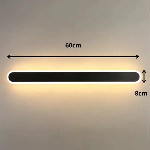 Rounded Edge Aluminium Outdoor Wall Light