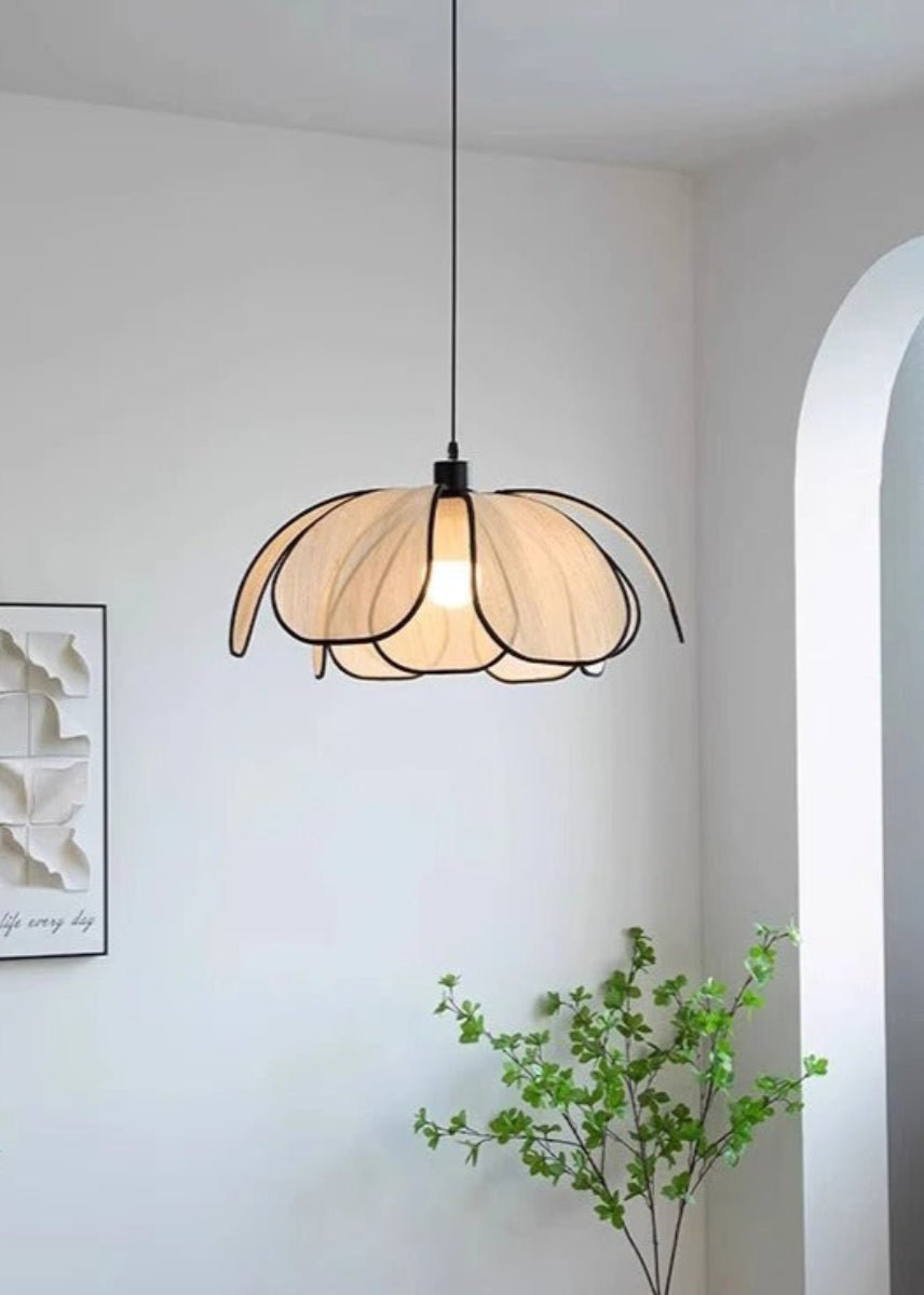 Scandinavian Artisanship Lotus Pendant Light