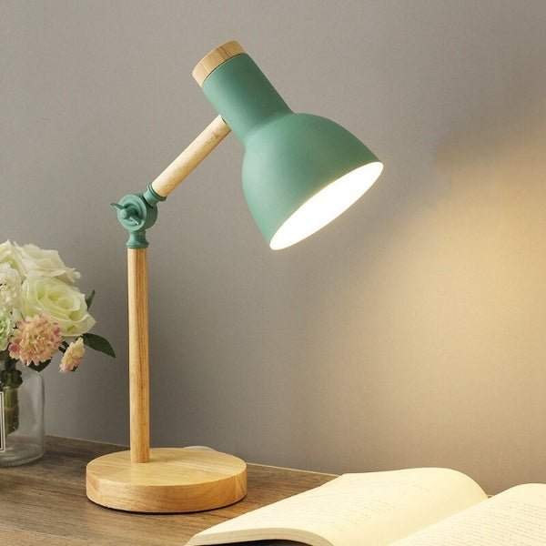 Scandinavian Wooden LED Desk Lamp