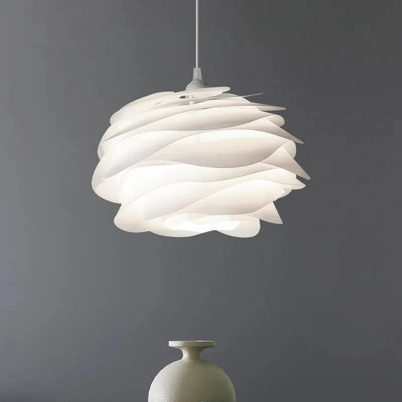 Sculptural Swirl Pendant Light