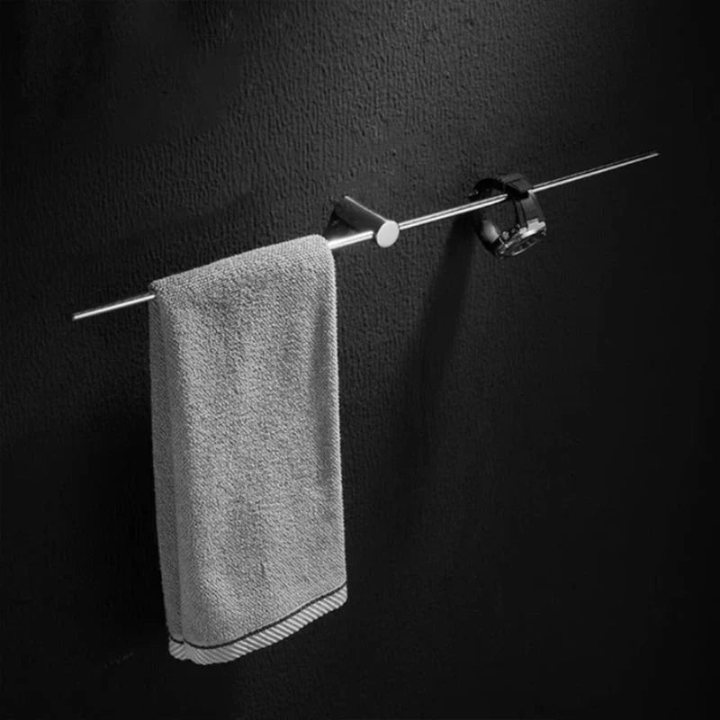 Stainless Steel Wall-Mounted Towel Bar