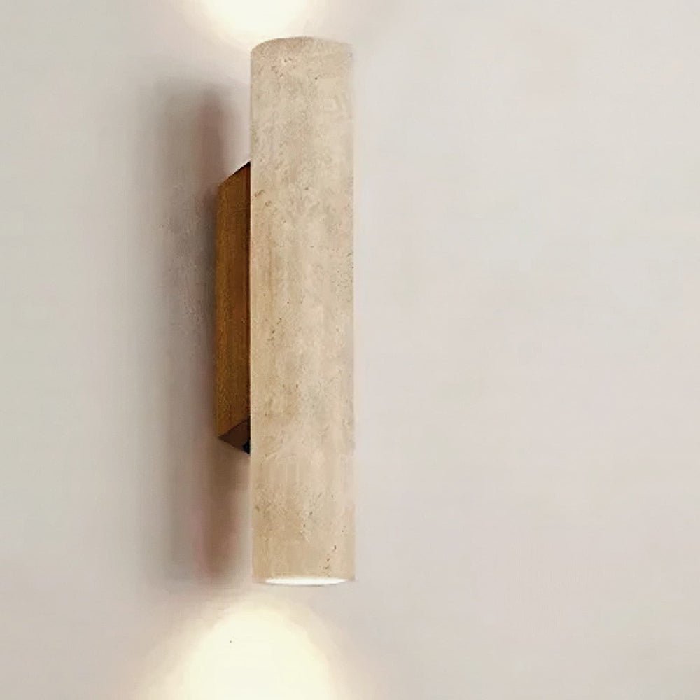 StoneShine - Wabi Sabi Travertine Wall Lamp