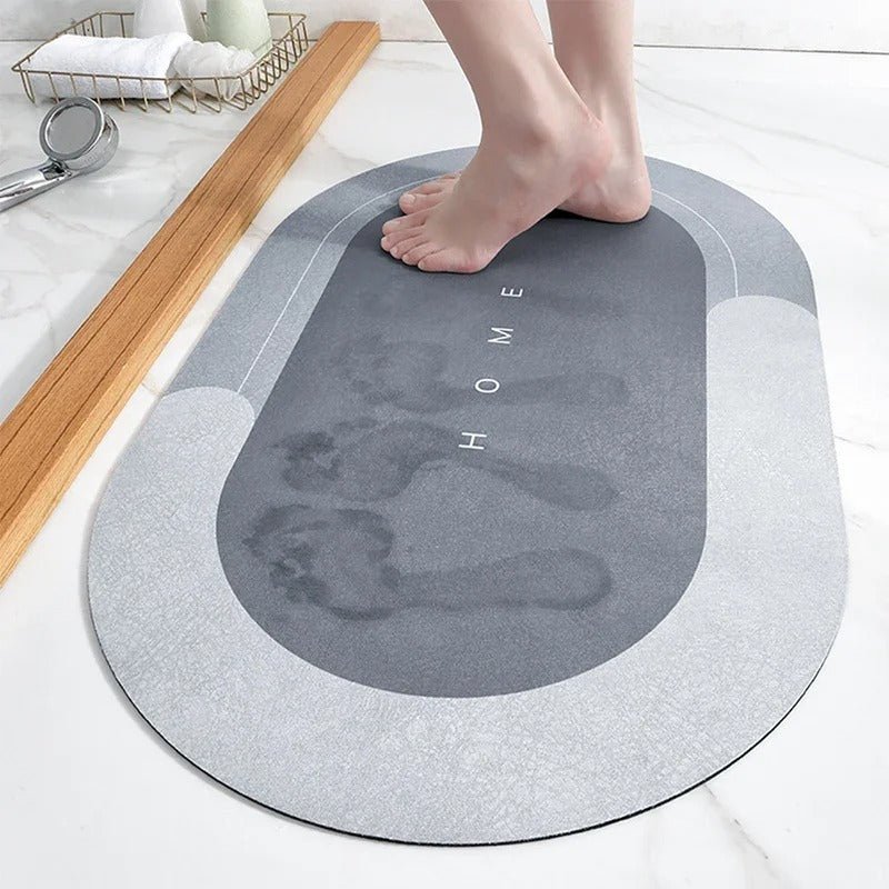 Super Absorbent Quick-Dry Non-Slip Floor Mat for Kitchen and Bathroom