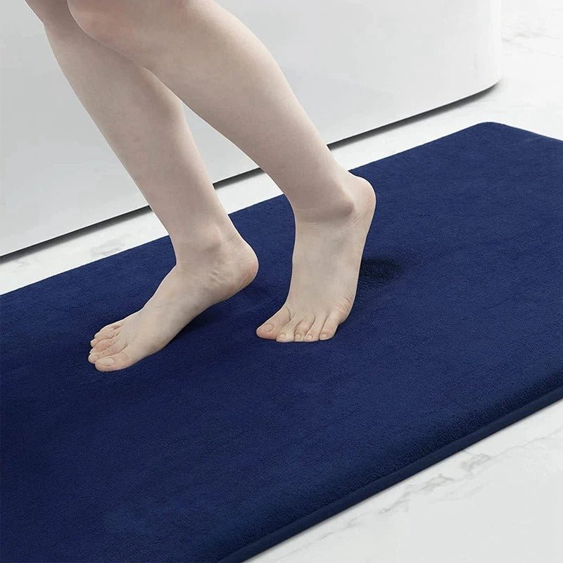 Super Absorbent Velvet Anti-Slip Bath Mat