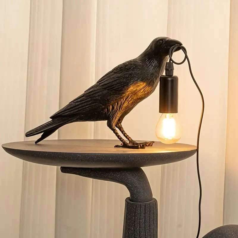 The Raven Decorative Nordic Bird Lamp