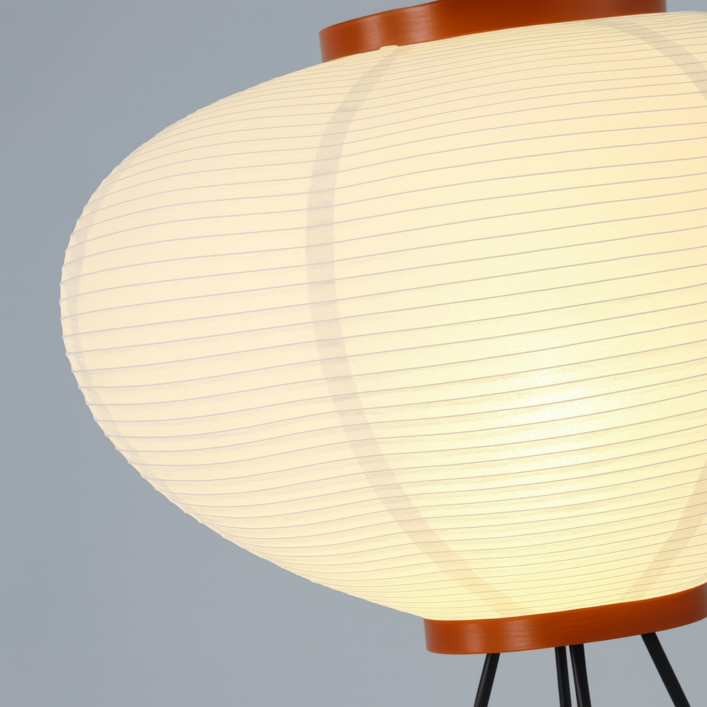 Wabi Sabi Tripod Paper Standing Floor Lamp