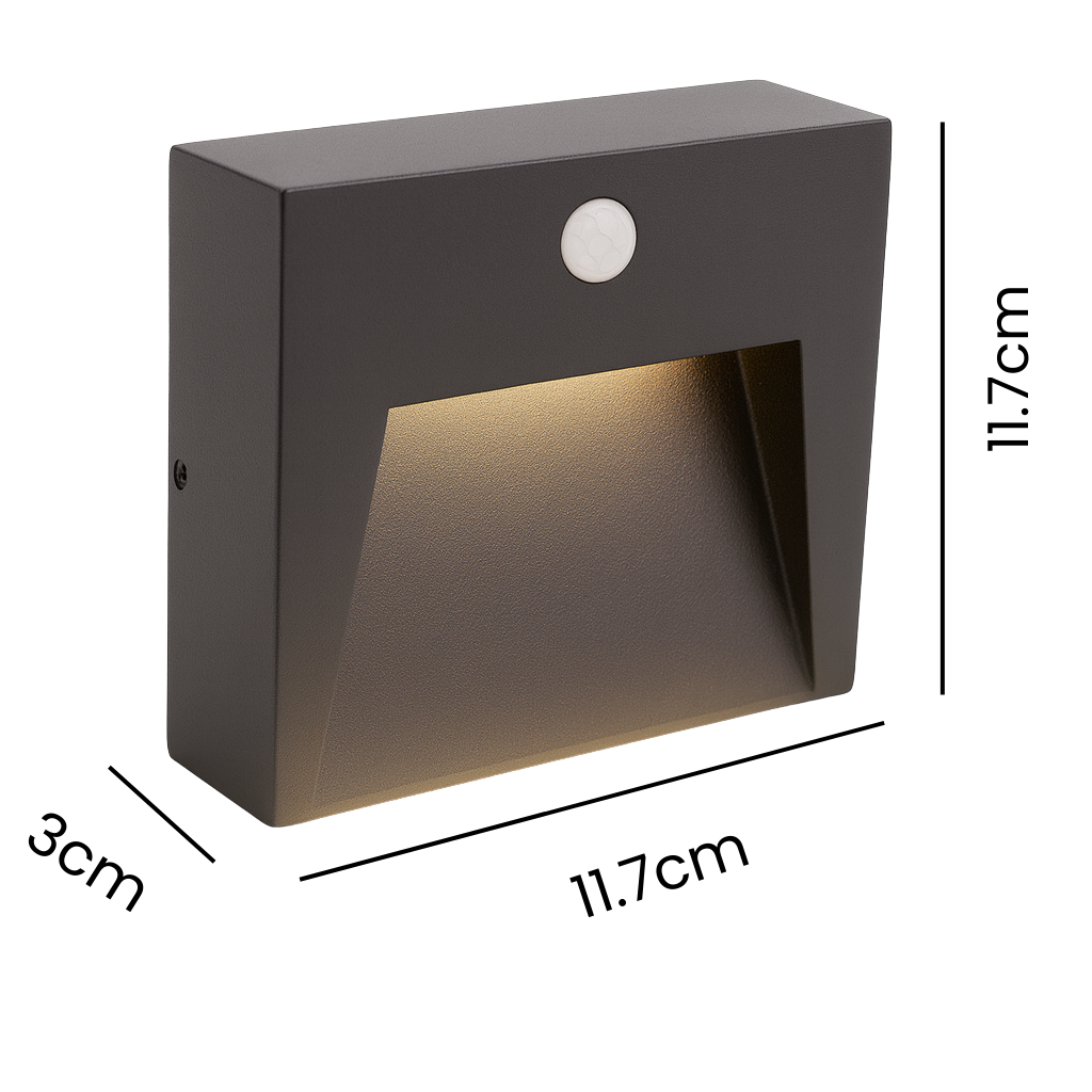 Waterproof Exterior Step Light - Wall Lamp 12V