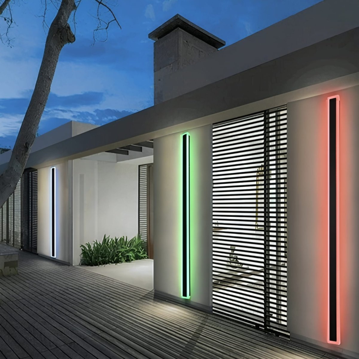 Waterproof RGB Colorful LED Wall Light for Outdoor and Indoor