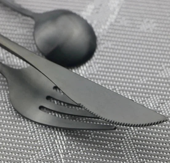 30-Piece Minimalist Cutlery Set - Elegant Stainless Steel Flatware