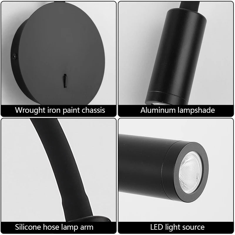 360° Reading Light Wall Lamp