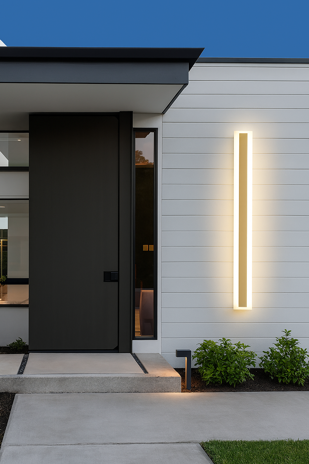 Golden Waterproof LED External Wall Lights