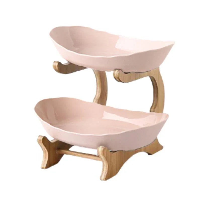 Modern Bamboo Fruit Basket