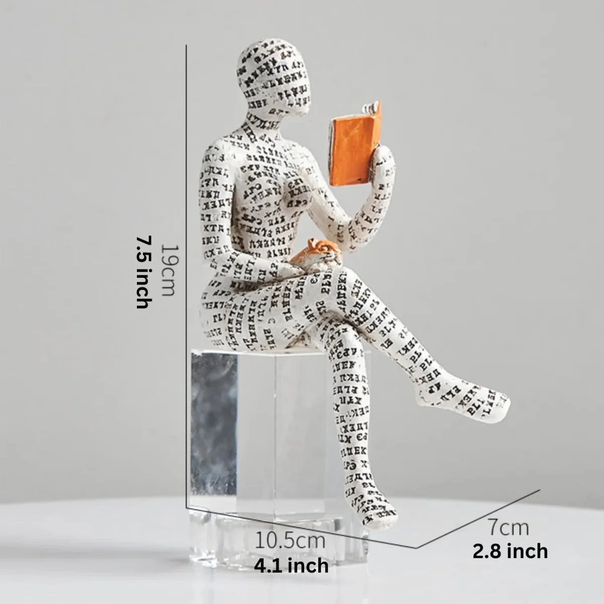 Abstract Humanoid Sculptures Artistic Handcrafted