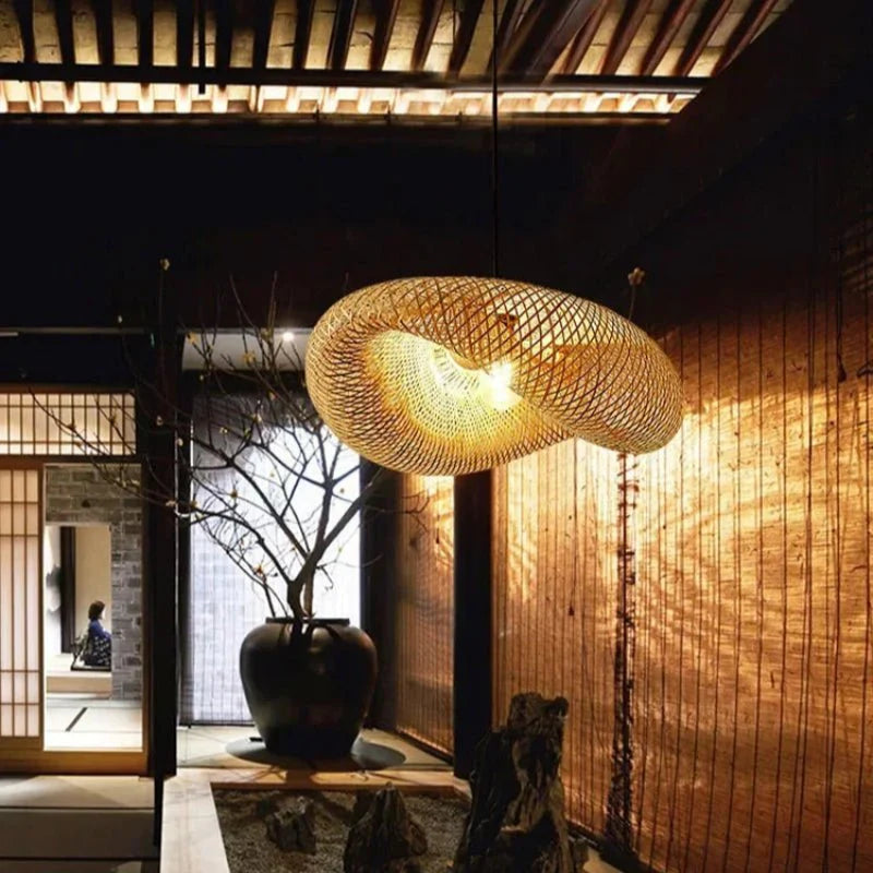 Bali Handmade Rattan Pendant Light