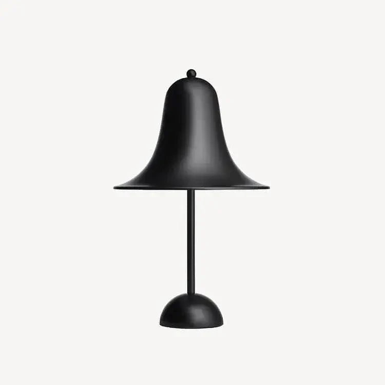 Bell-Shaped Table Lamp with Glossy Finish
