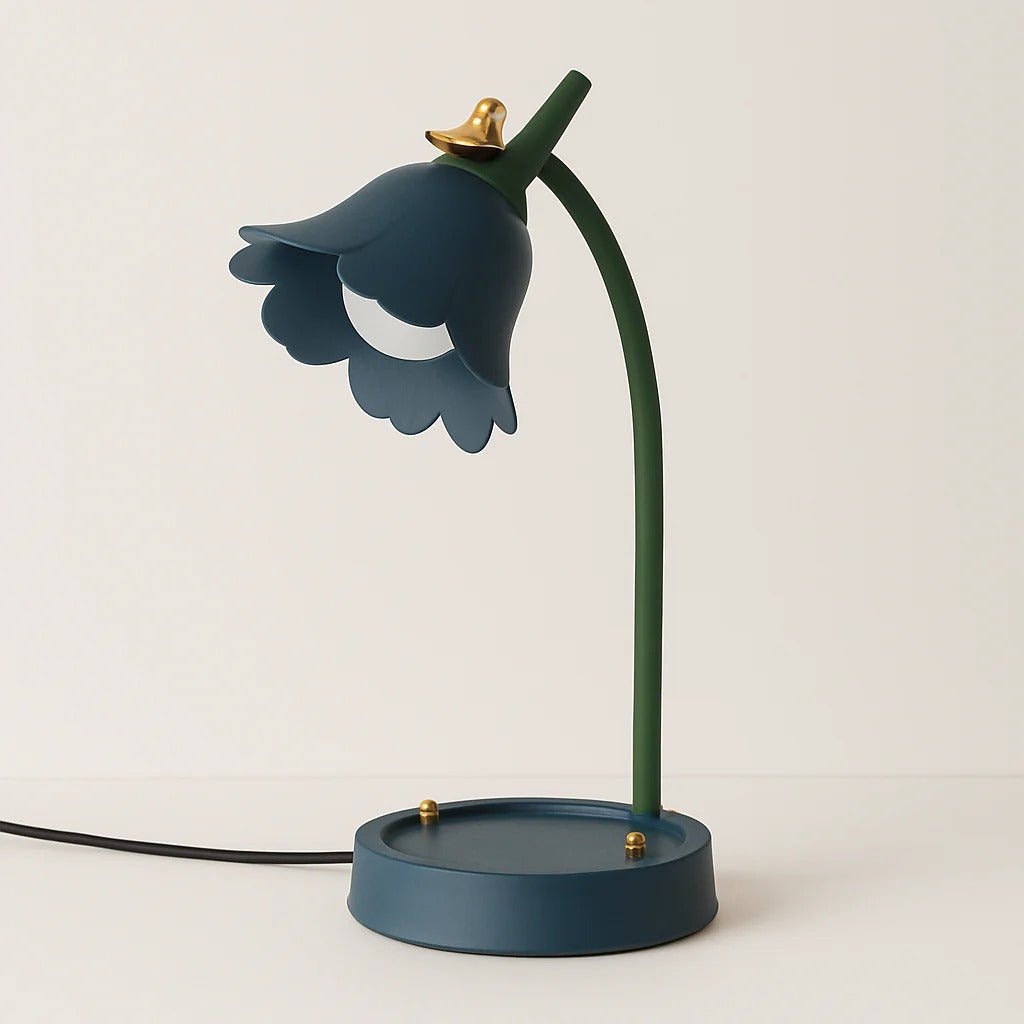 Bird and Flower LED Table Lamp