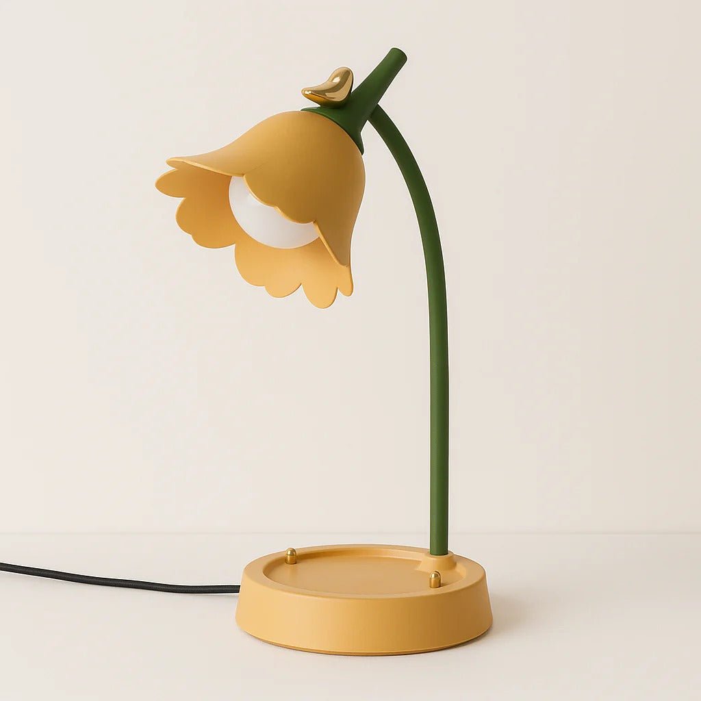 Bird and Flower LED Table Lamp