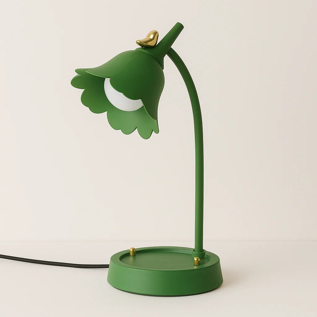 Bird and Flower LED Table Lamp