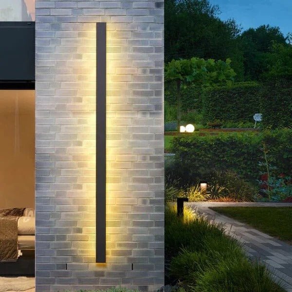 Black LED Strip Outdoor Light