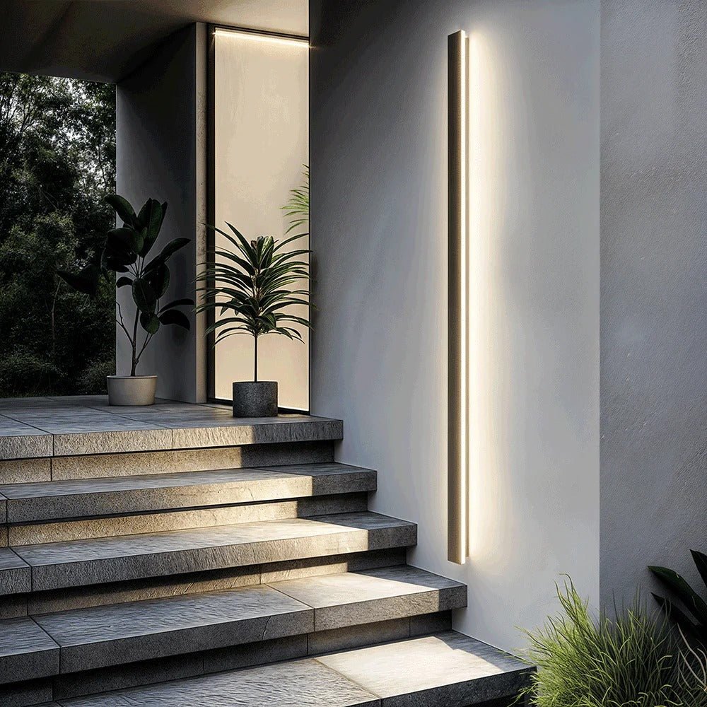 Black LED Strip Outdoor Light