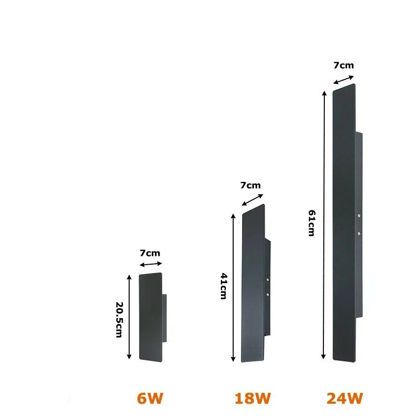 RainGuard Weatherproof LED Wall Lights - Outdoor Style and Durability