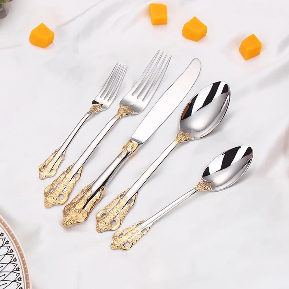 British-Inspired Cutlery Set – Timeless Elegance for Daily Dining