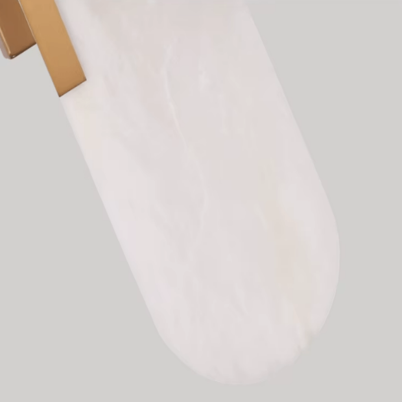 Chan Black and Gold LED Wall Lamp