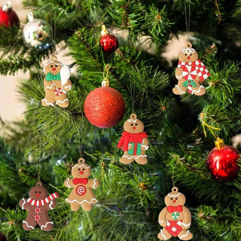 Christmas Cookie Ornaments for Tree Decoration - 12 Pieces