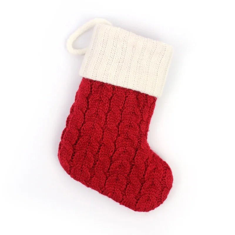 Christmas Stockings with Alphabet Letters - Choose Your Initial