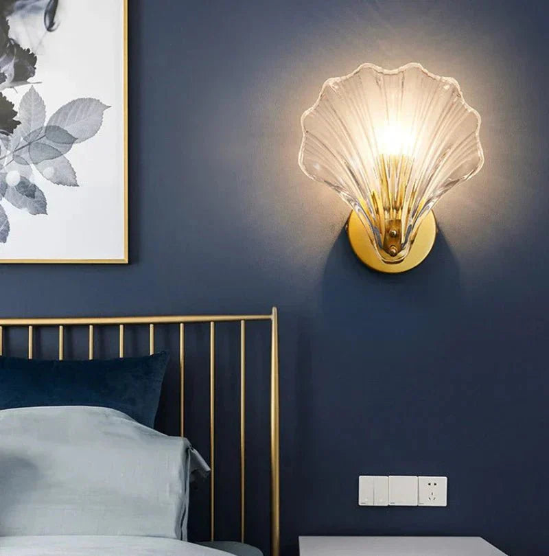 Coastal Shell Wall Sconce