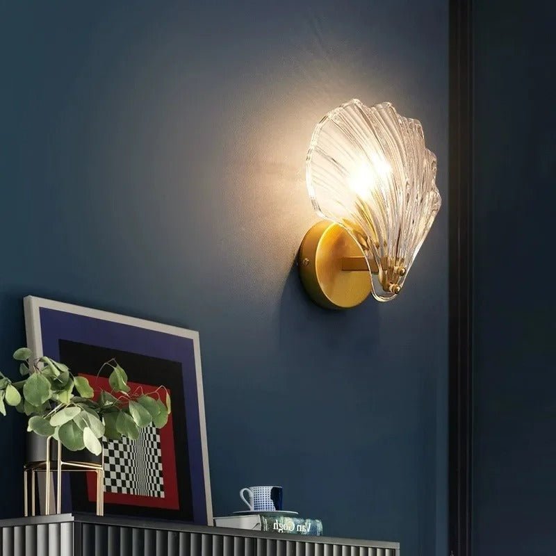 Coastal Shell Wall Sconce