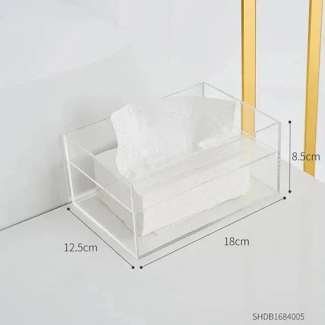 Colorful Acrylic Tissue Box Holder