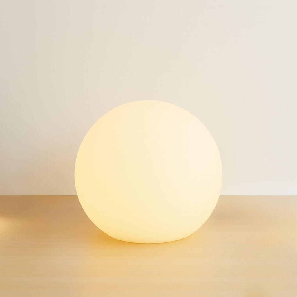 Cordless LED Moon Table Lamp
