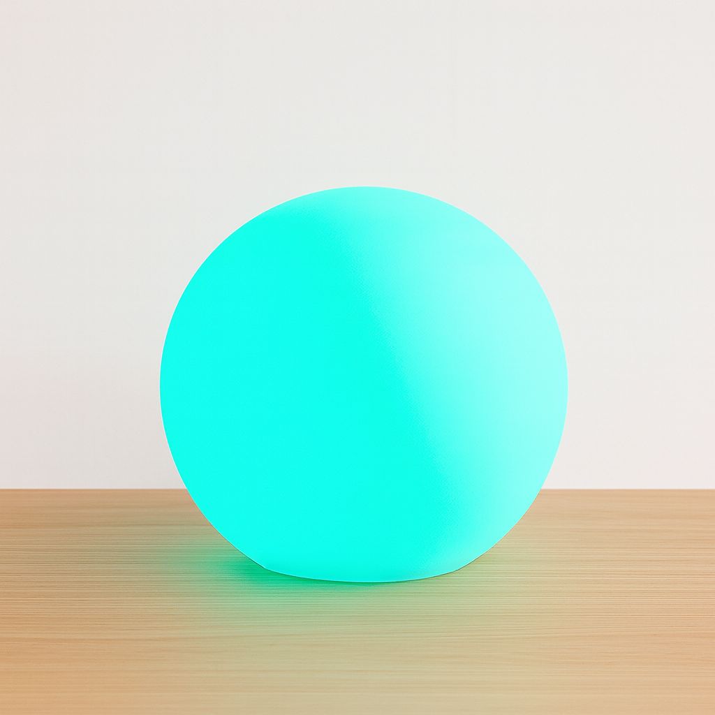 Cordless LED Moon Table Lamp