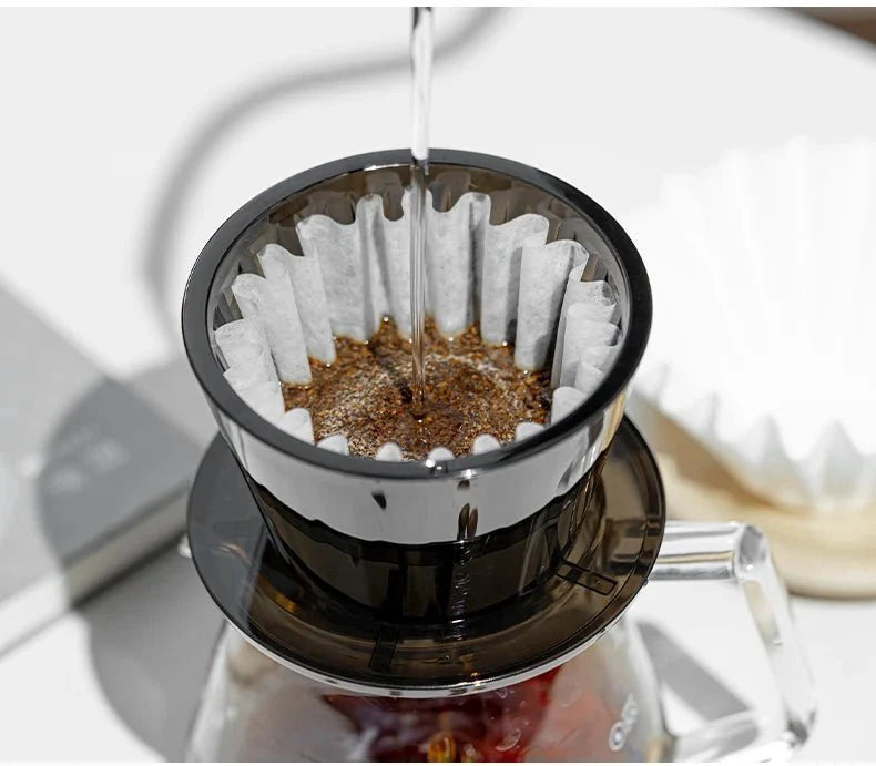 Crystal Eye Flat Bottom Coffee Dripper