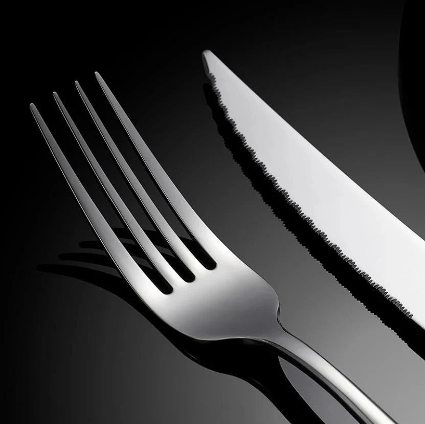 Drillan Cutlery Set with Luxury Textured Design