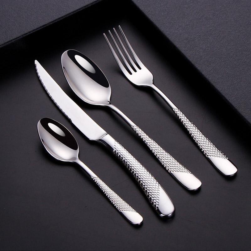 Drillan Cutlery Set with Luxury Textured Design